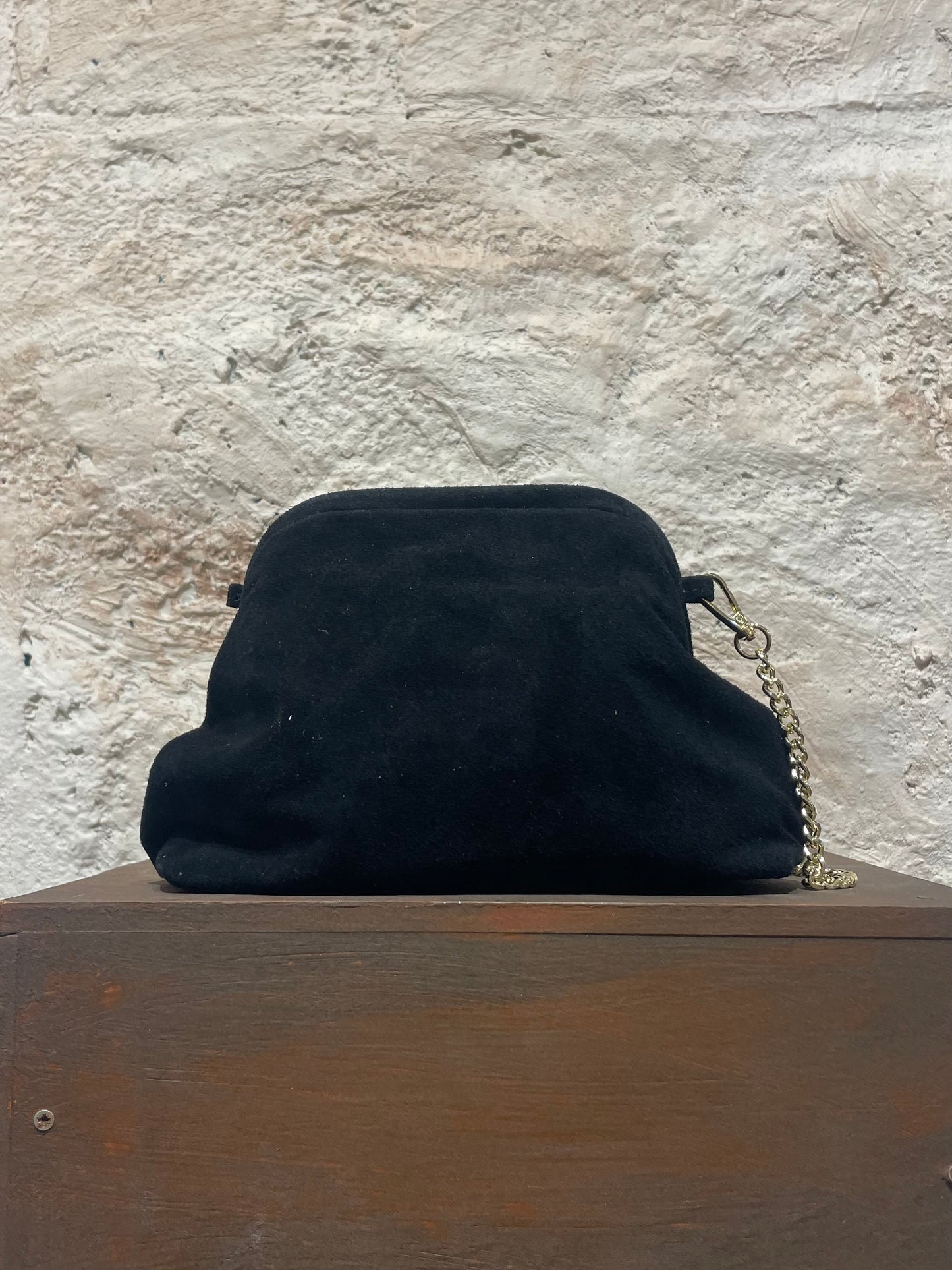 CLUTCH PIEL NEGRO
