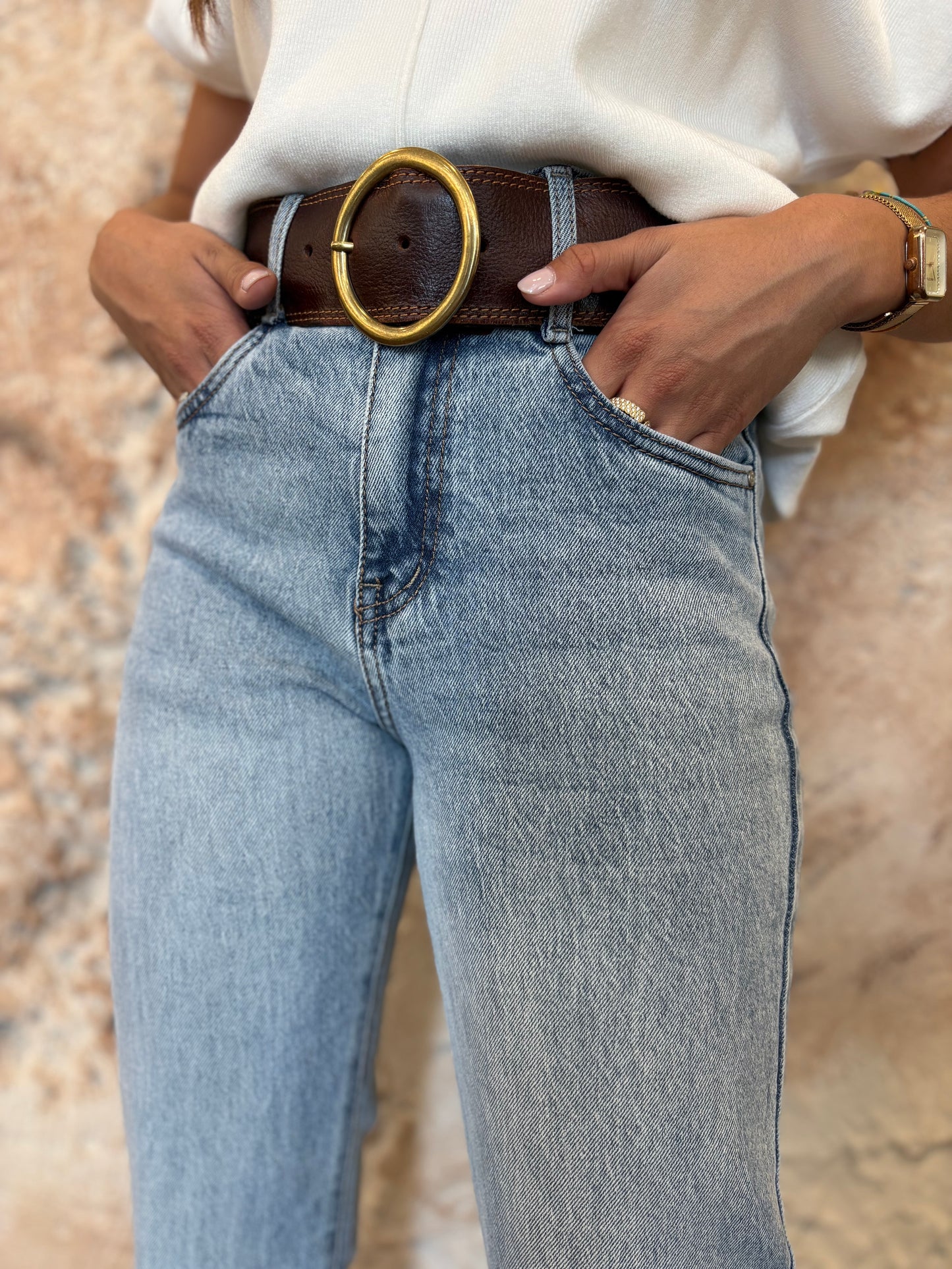 STRAIGHT SIXTE JEANS