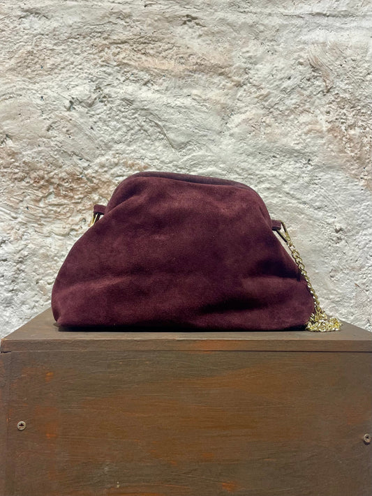 CLUTCH PIEL BURDEO
