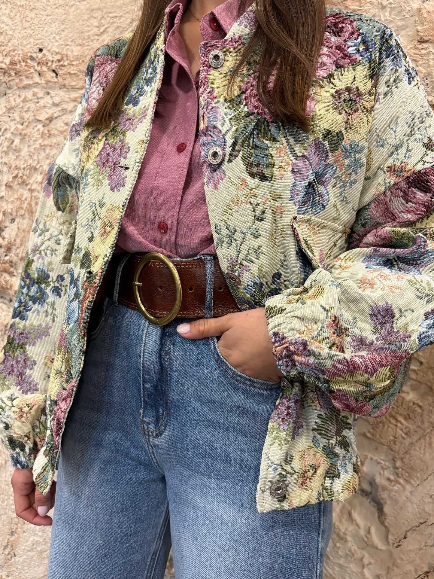 BOMBER ESTAMPADO FLORAL
