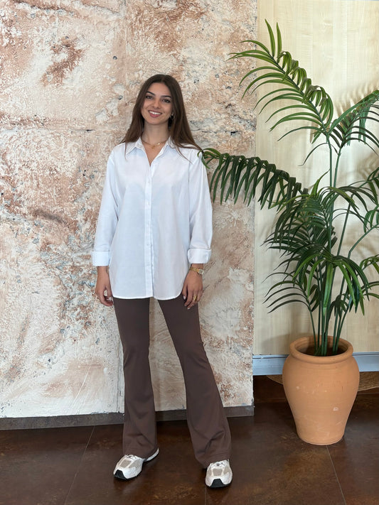 LEGGINS CAMPANA TAUPE