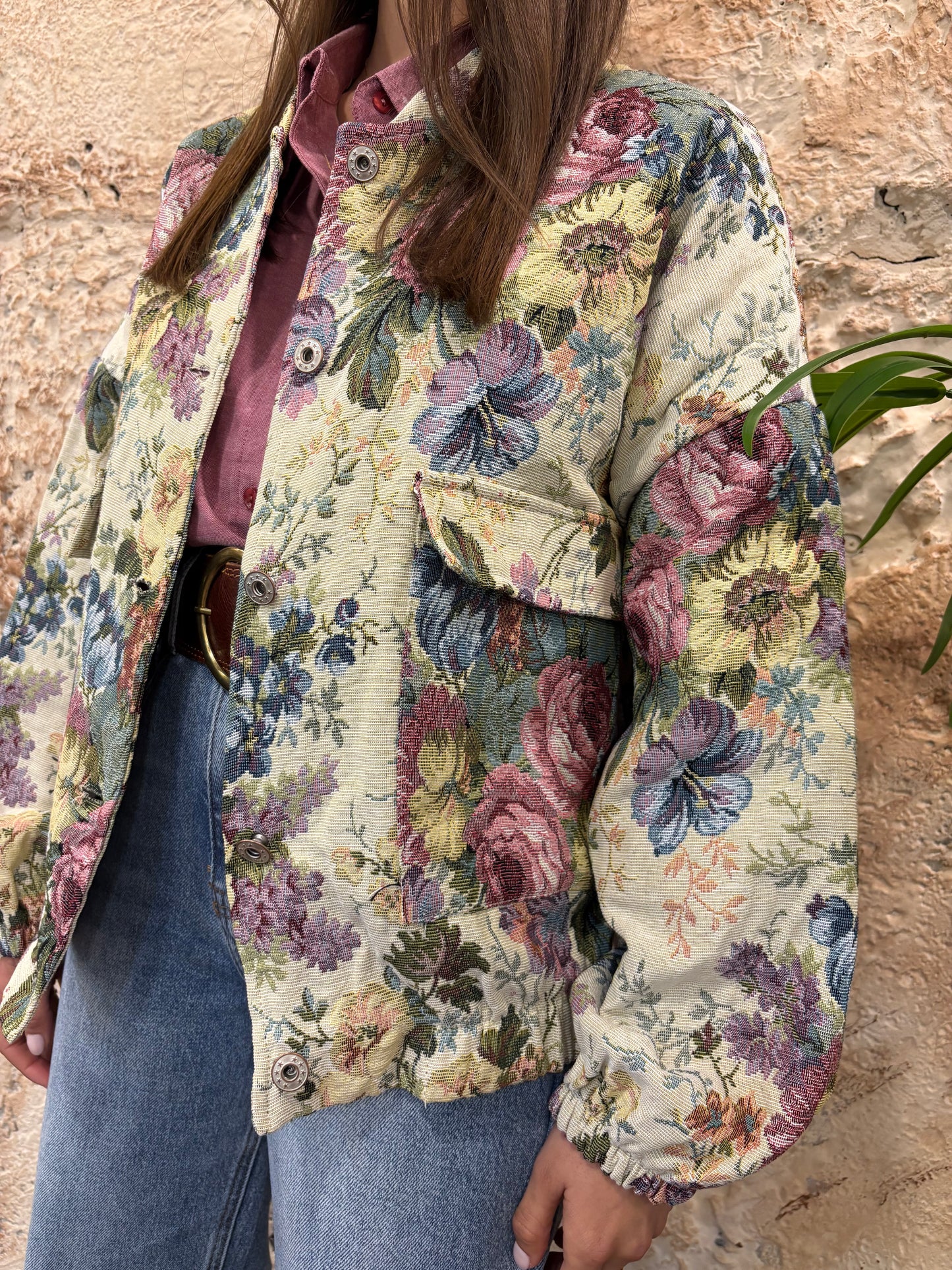 BOMBER ESTAMPADO FLORAL