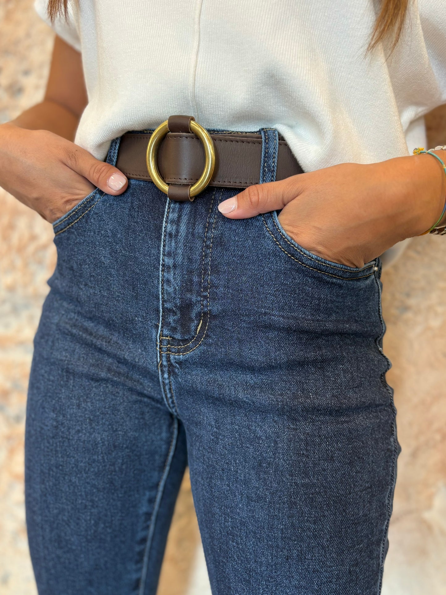 JEANS CAMPANA OSCURO