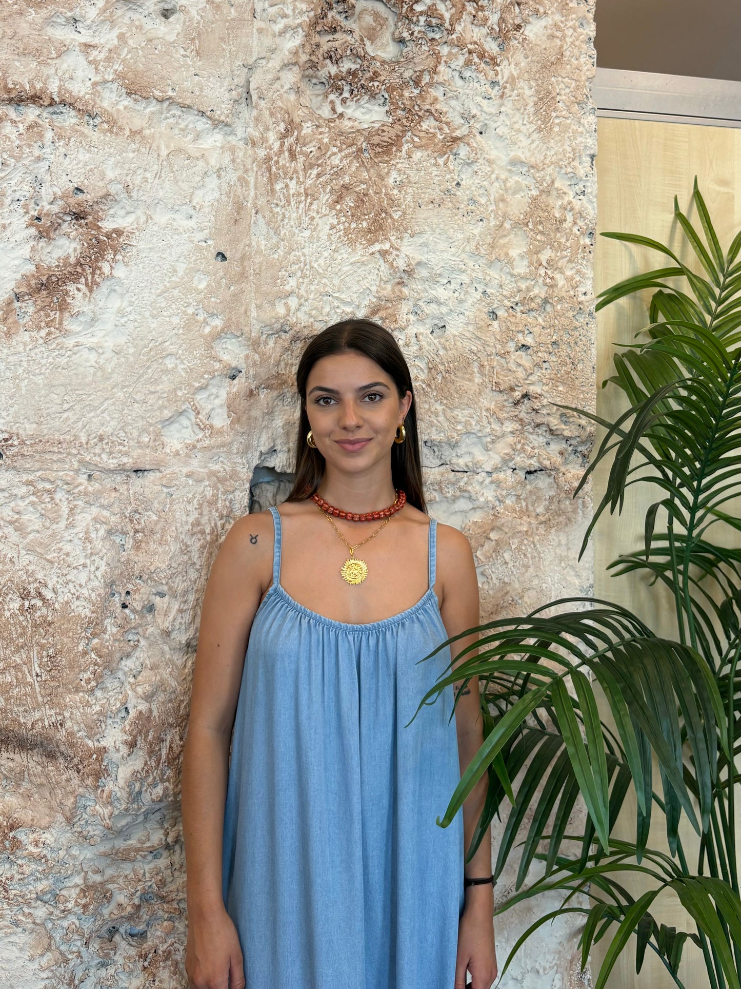 VESTIDO FLUIDO DENIM