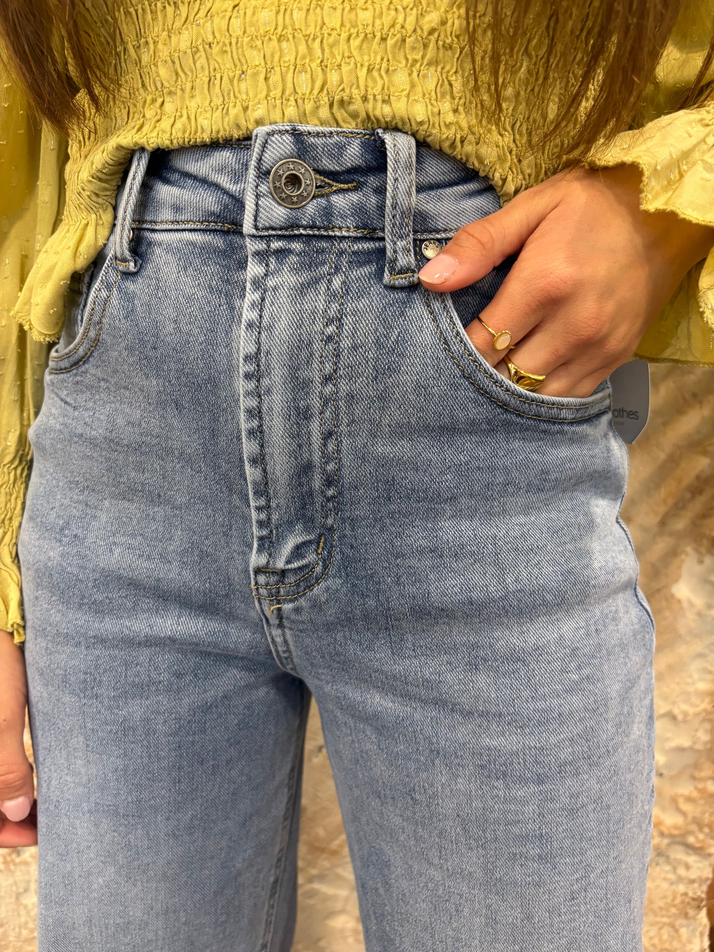 JEANS RECTO CLARO