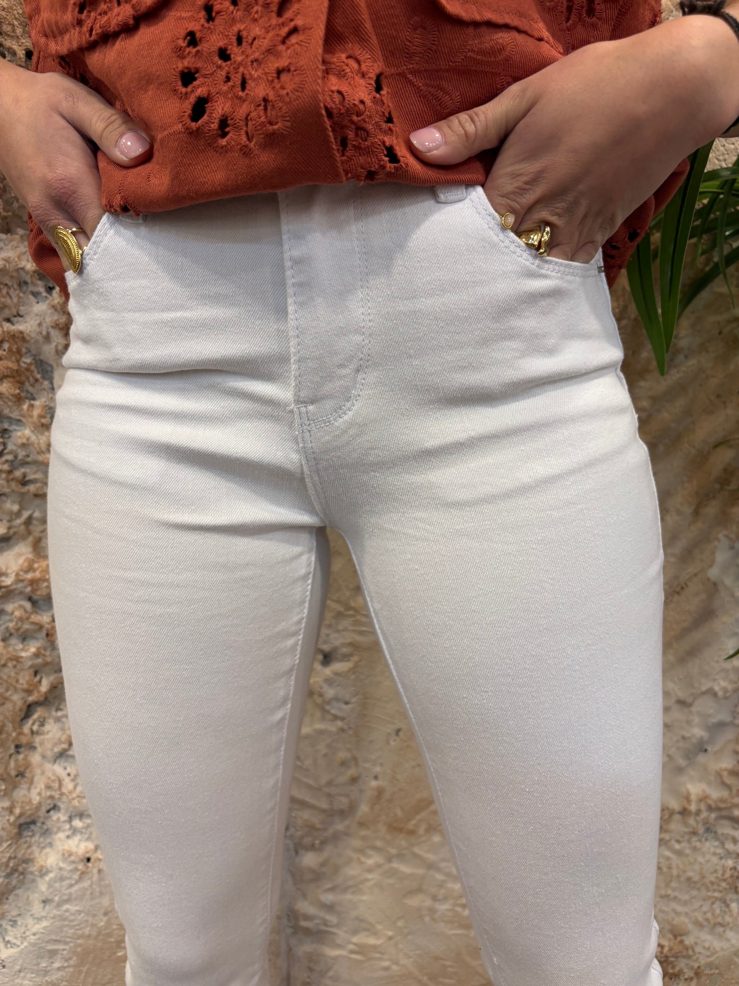 JEANS CAMPANA BLANCO