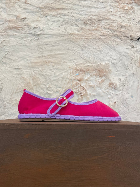 MERCEDITA TERCIOPELO FUCSIA
