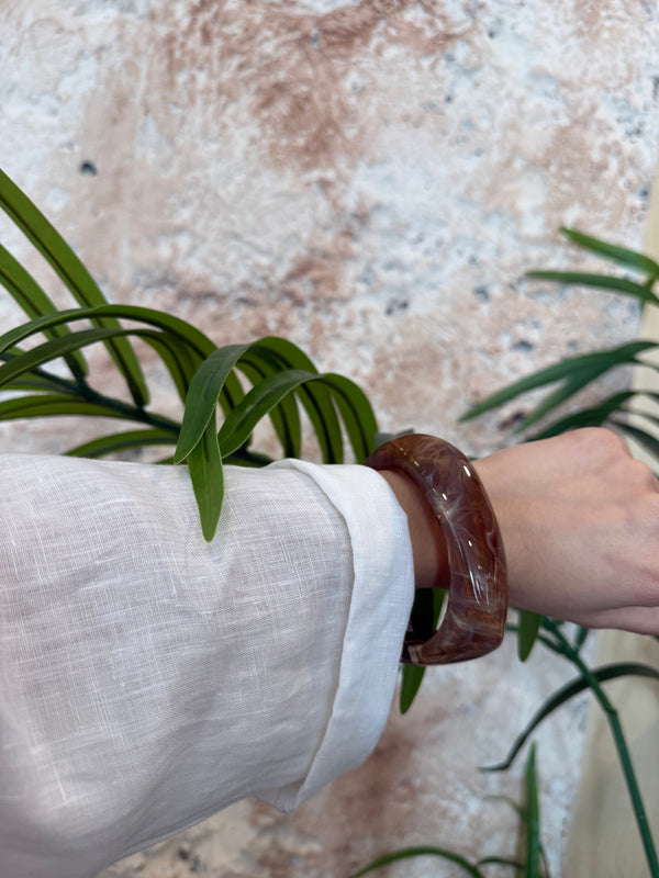 BRAZALETE MARRÓN