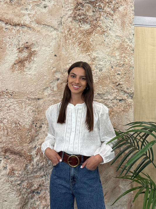CAMISA BLANCA TOPITOS