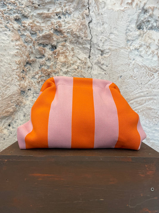 CLUTHC RAYAS ROSA - NARANJA