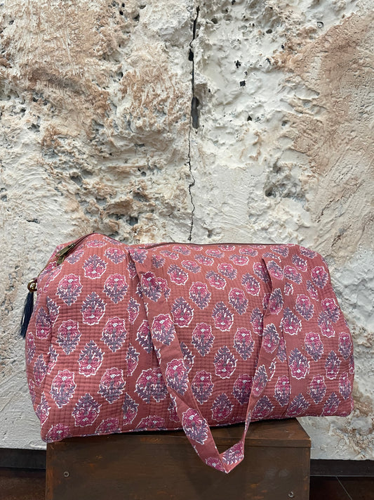 BOLSA VIAJE ROSA