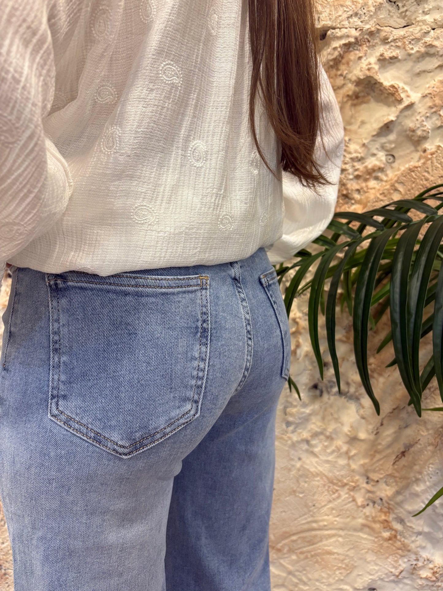 JEANS LARGO RECTO CLARO