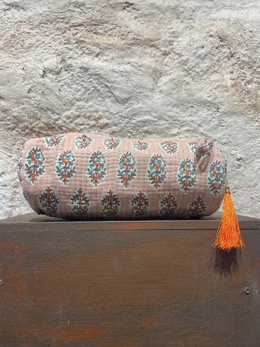ESTUCHE PEQUEÑO ESTAMPADO NUDE
