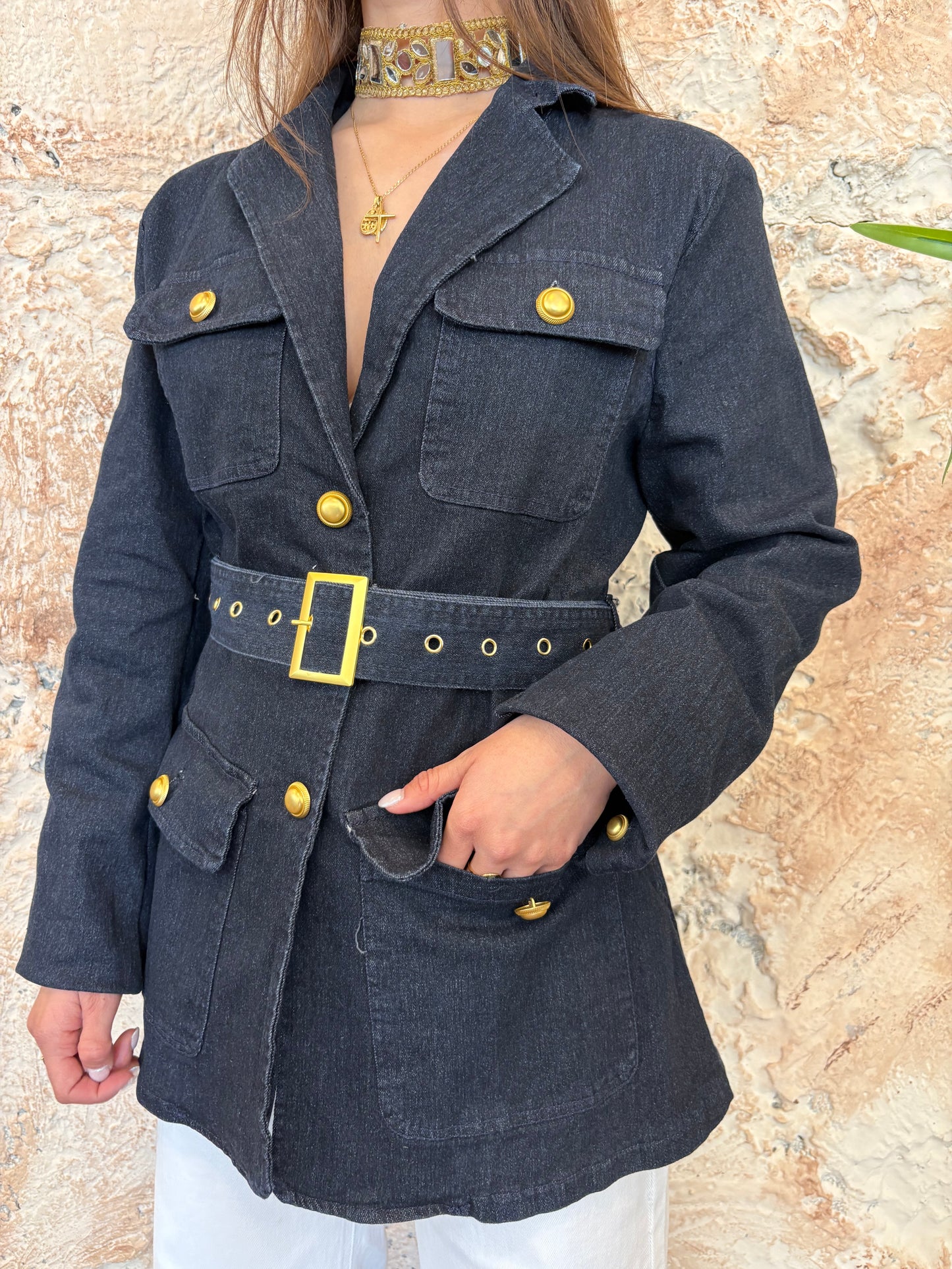 CHAQUETA VAQUERA BOLSILLOS