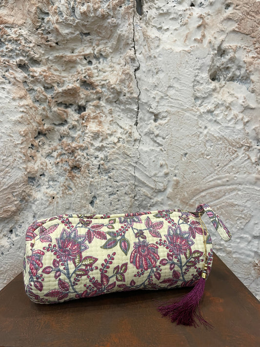 ESTUCHE GRANDE CRUDO Y ROSA