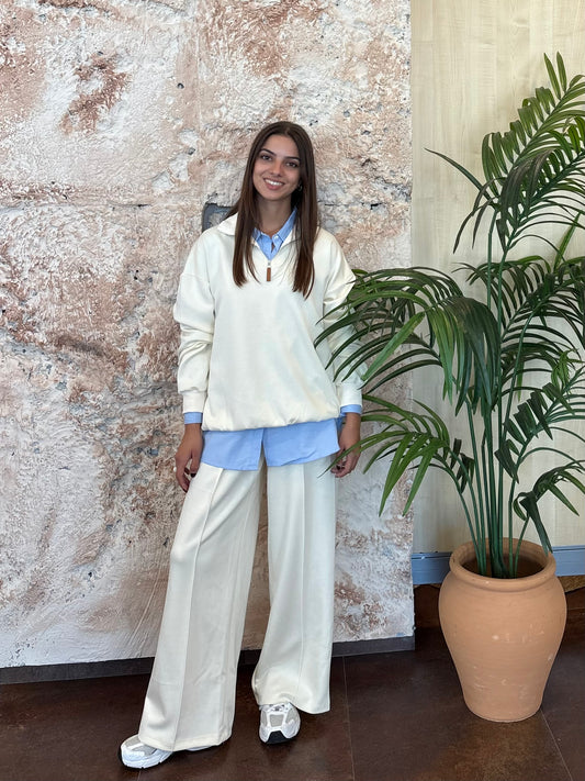 CONJUNTO CHANDAL POLO CRUDO