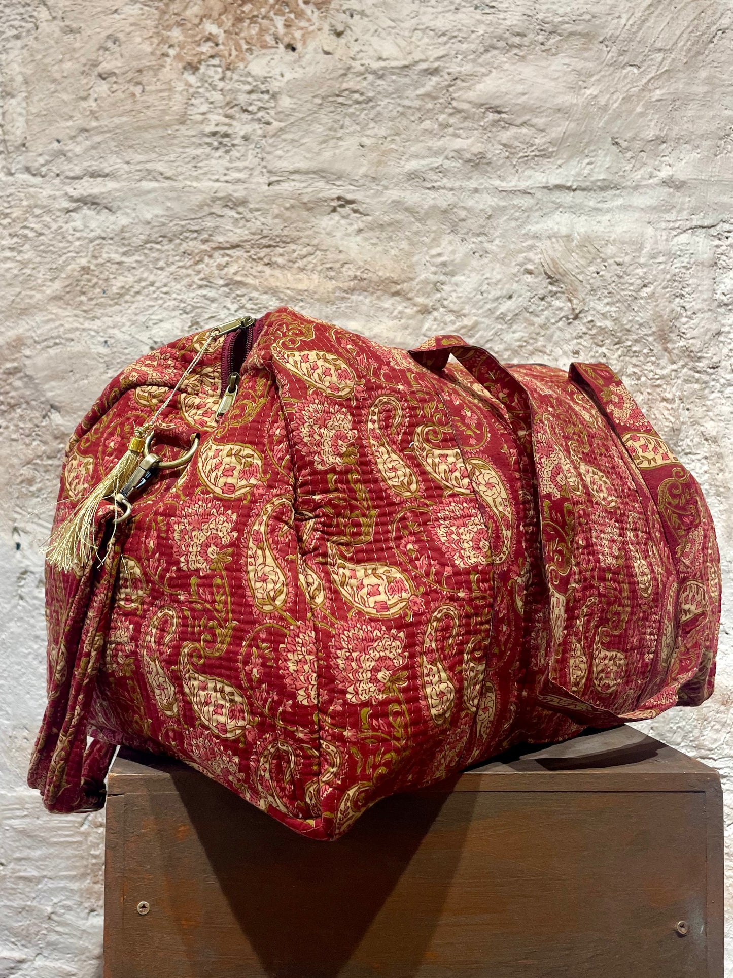 BOLSO VIAJE ESTAMPADO CALDERA