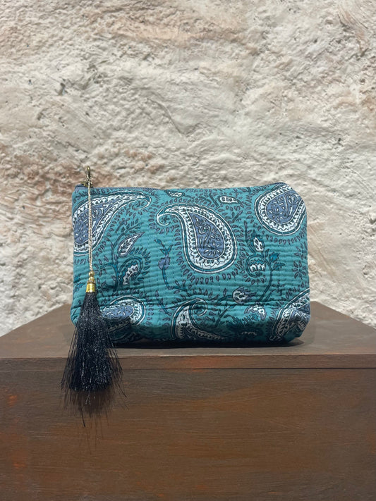 NECESER ESTAMPADO VERDE AGUA