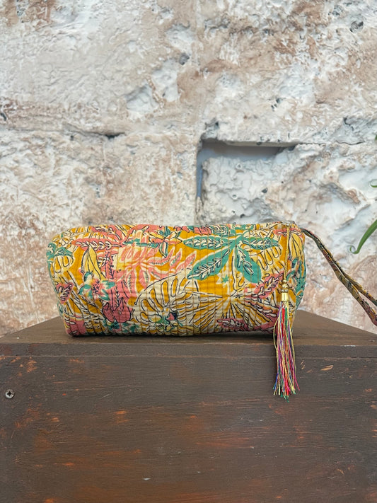 ESTUCHE ESTAMPADO NARANJA