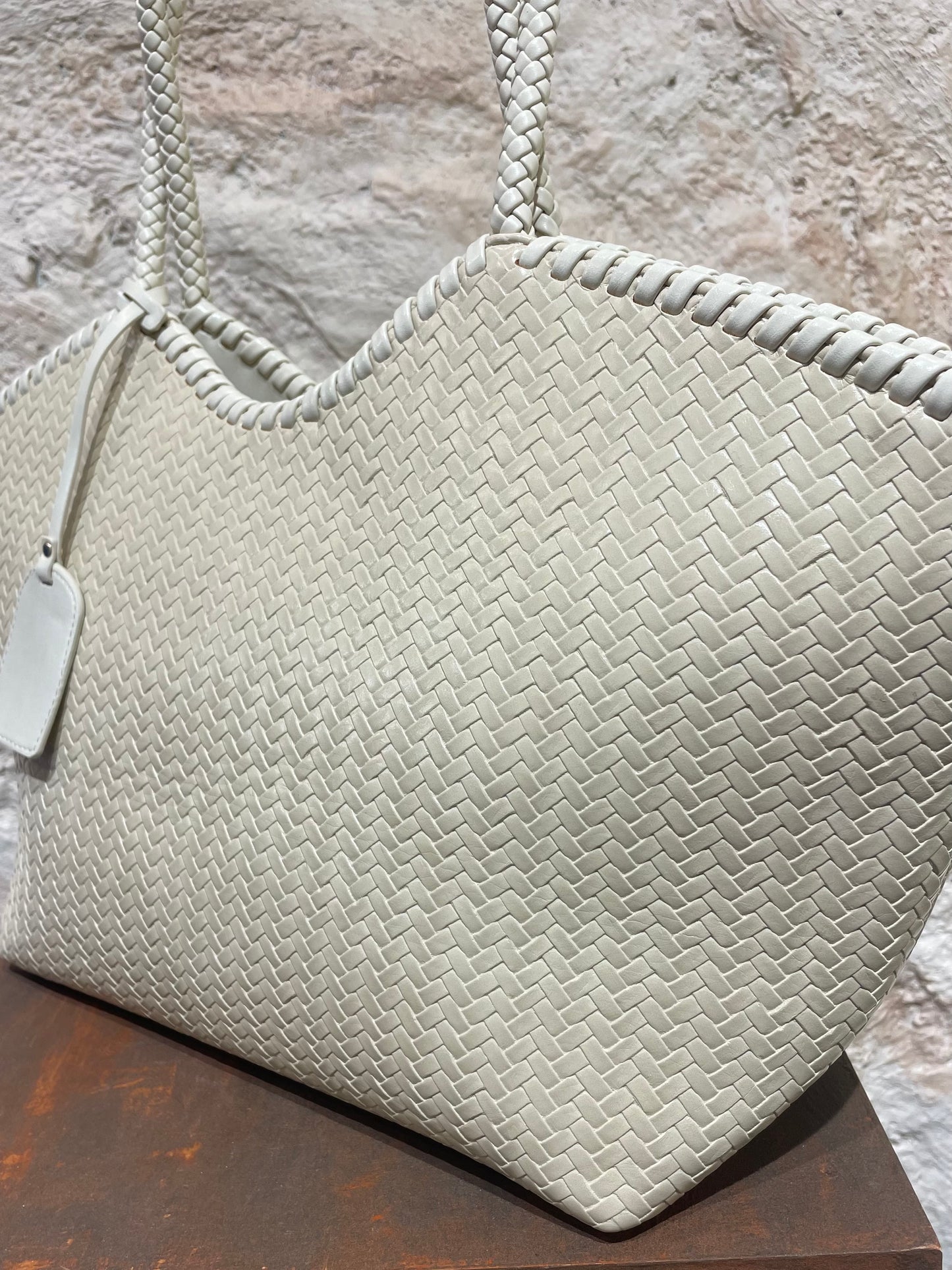 SHOPPER TRENZADO CRUDO