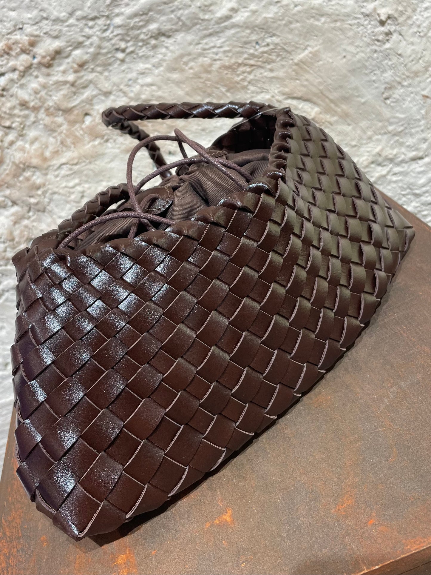 BOLSO HOMBRO PIEL MARRÓN