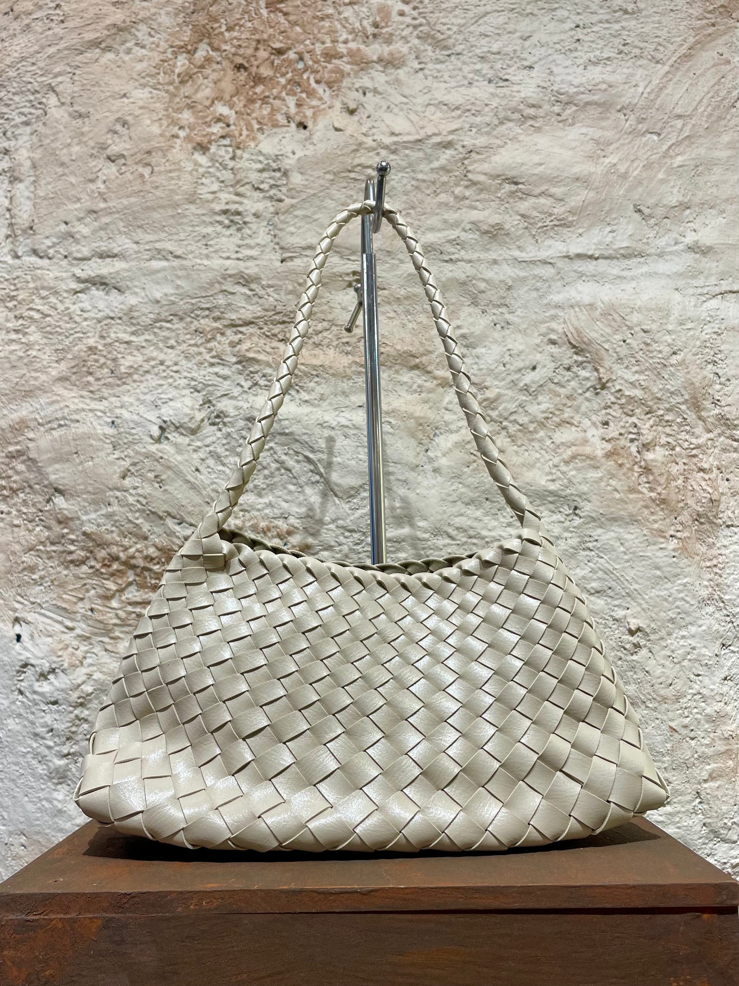 BOLSO HOMBRO PIEL CRUDO