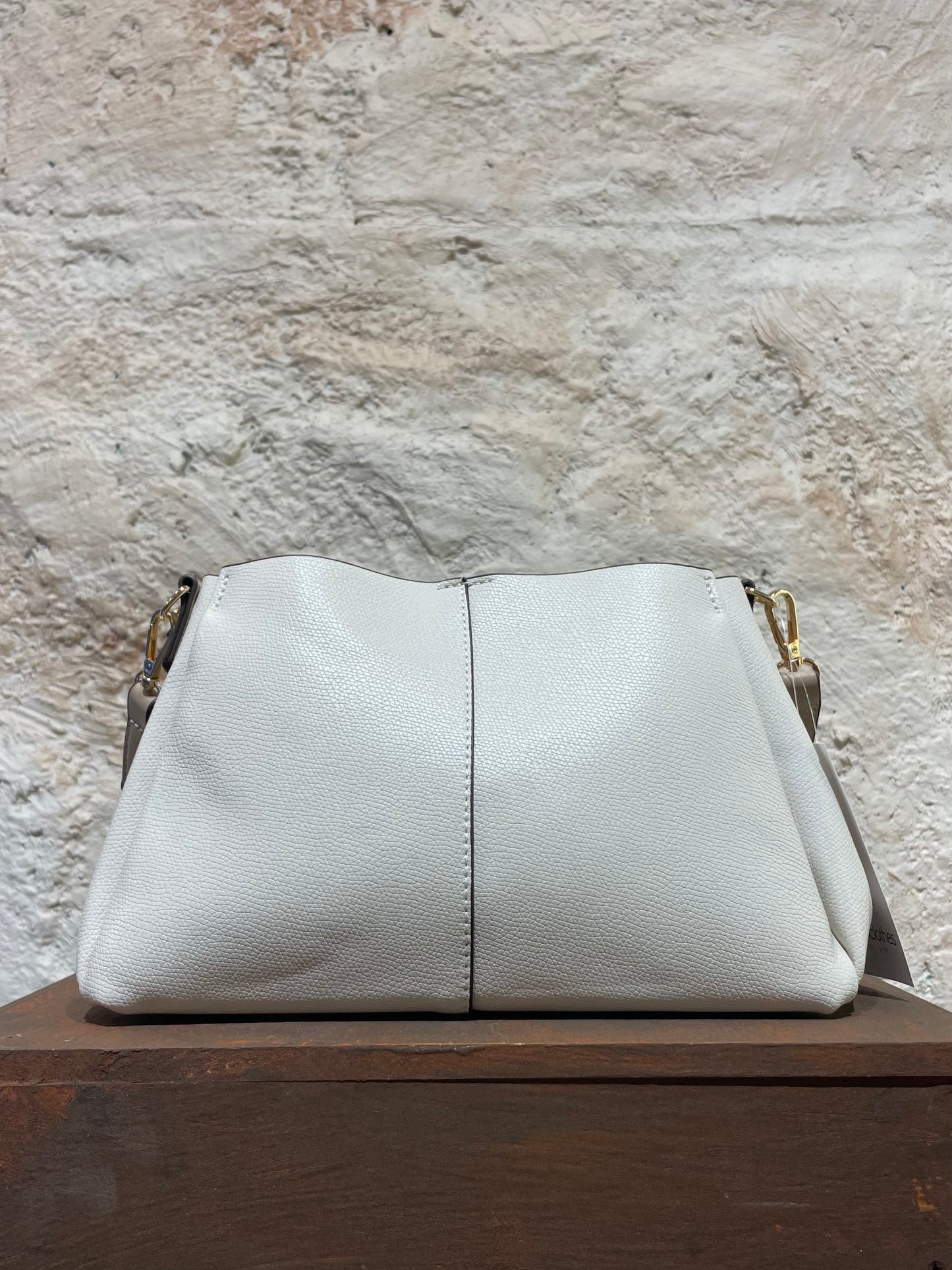 BANDOLERA CRUDA ASA TAUPE