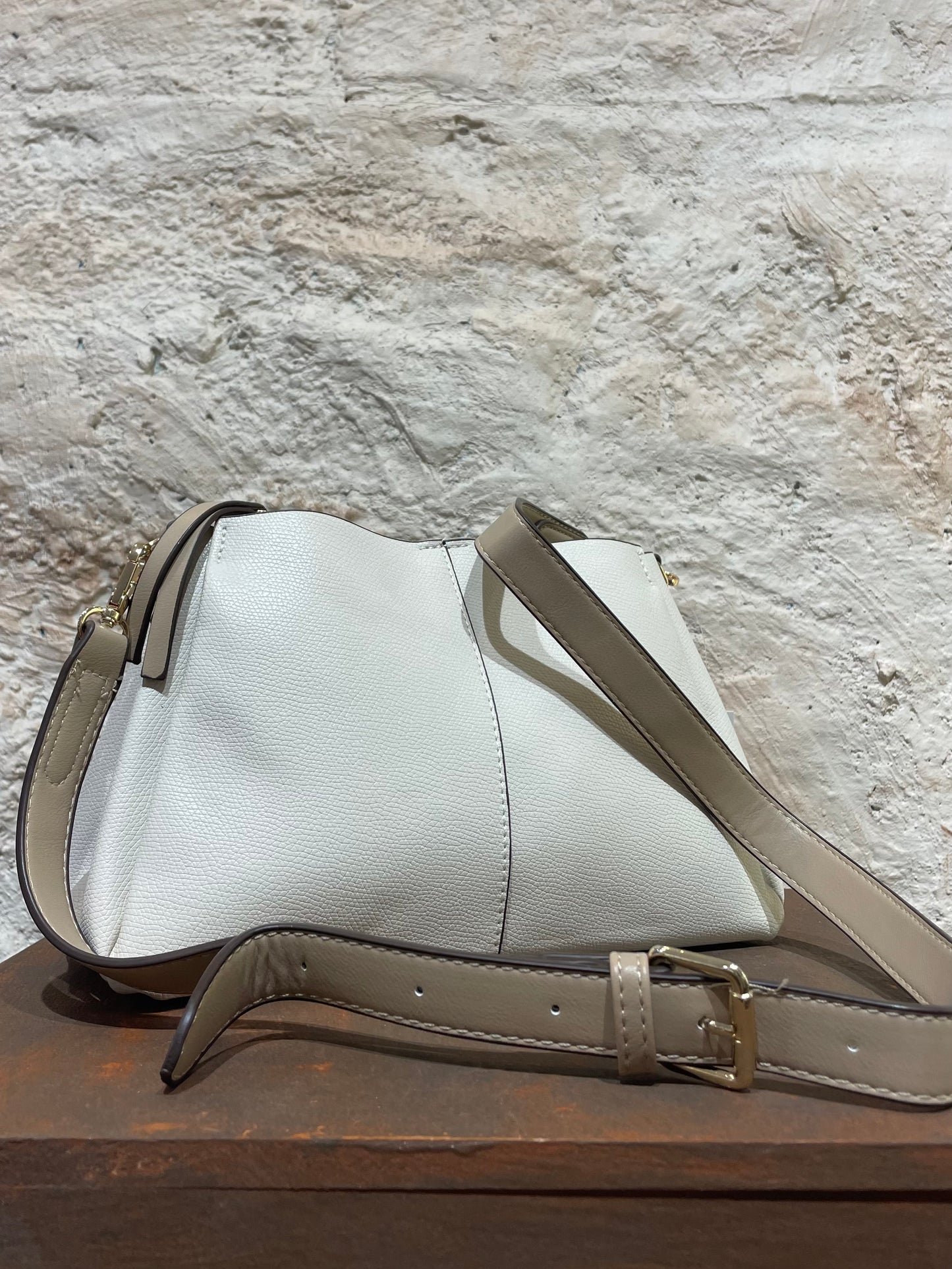 BANDOLERA CRUDA ASA TAUPE