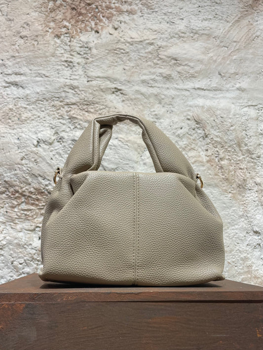 BANDOLERA BEIGE CON ASA