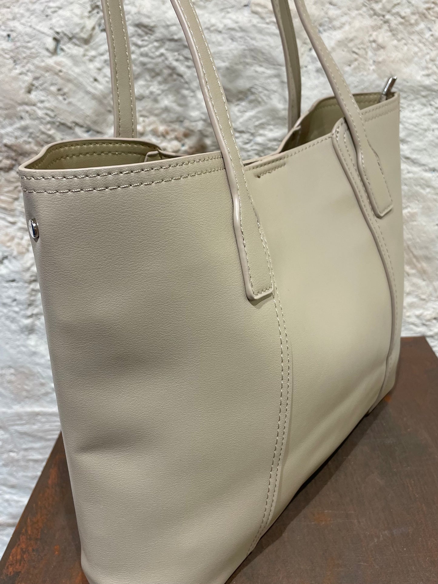 BOLSO SHOPPER BEIGE