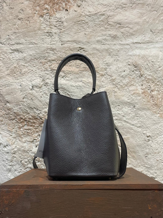 BOMBONERA PIEL MARRÓN