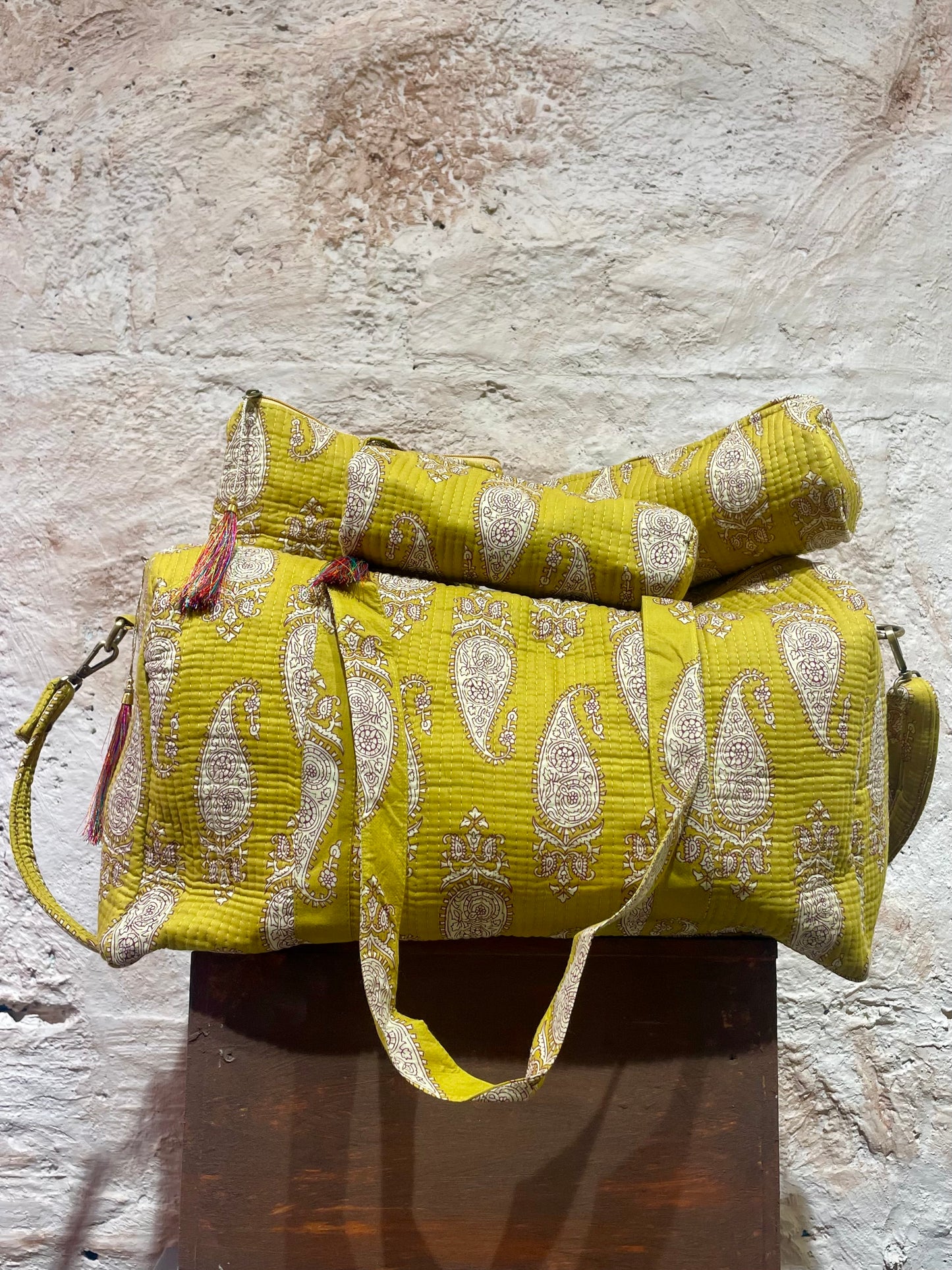 BOLSO VIAJE ESTAMPADO LIMA