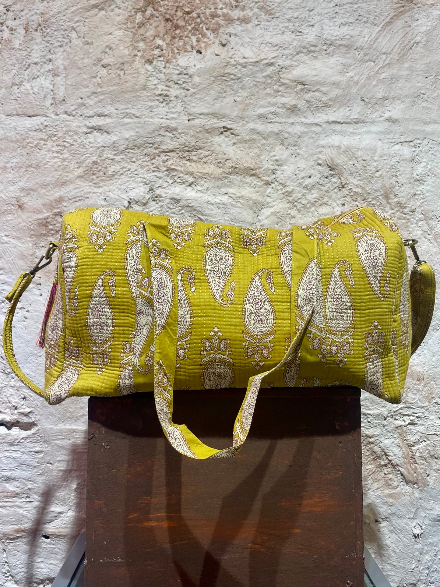 BOLSO VIAJE ESTAMPADO LIMA