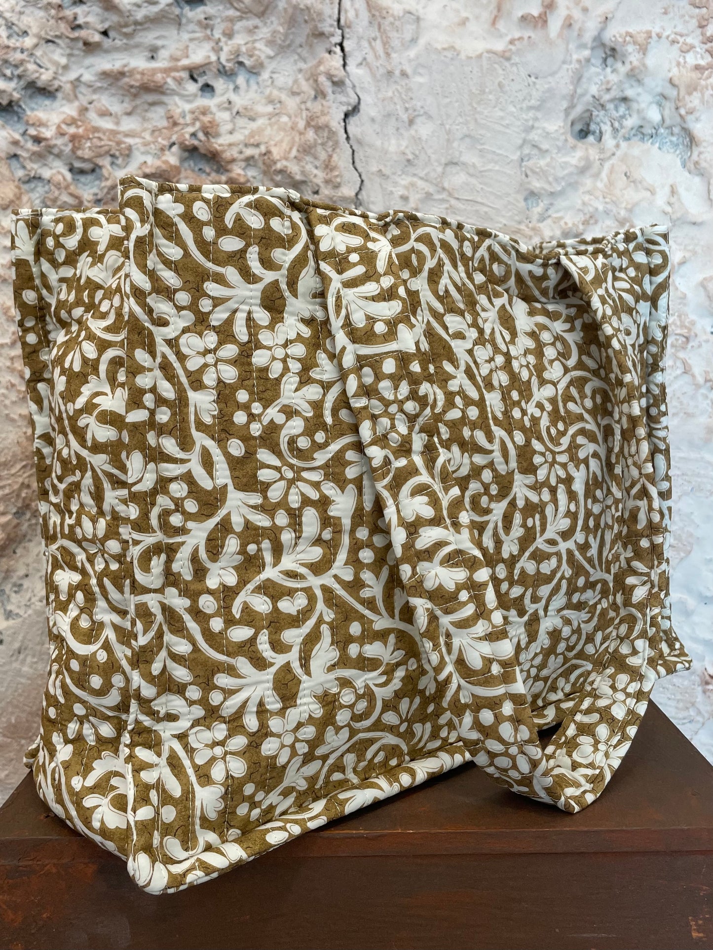 SHOPPER ACOLCHADO CAMEL